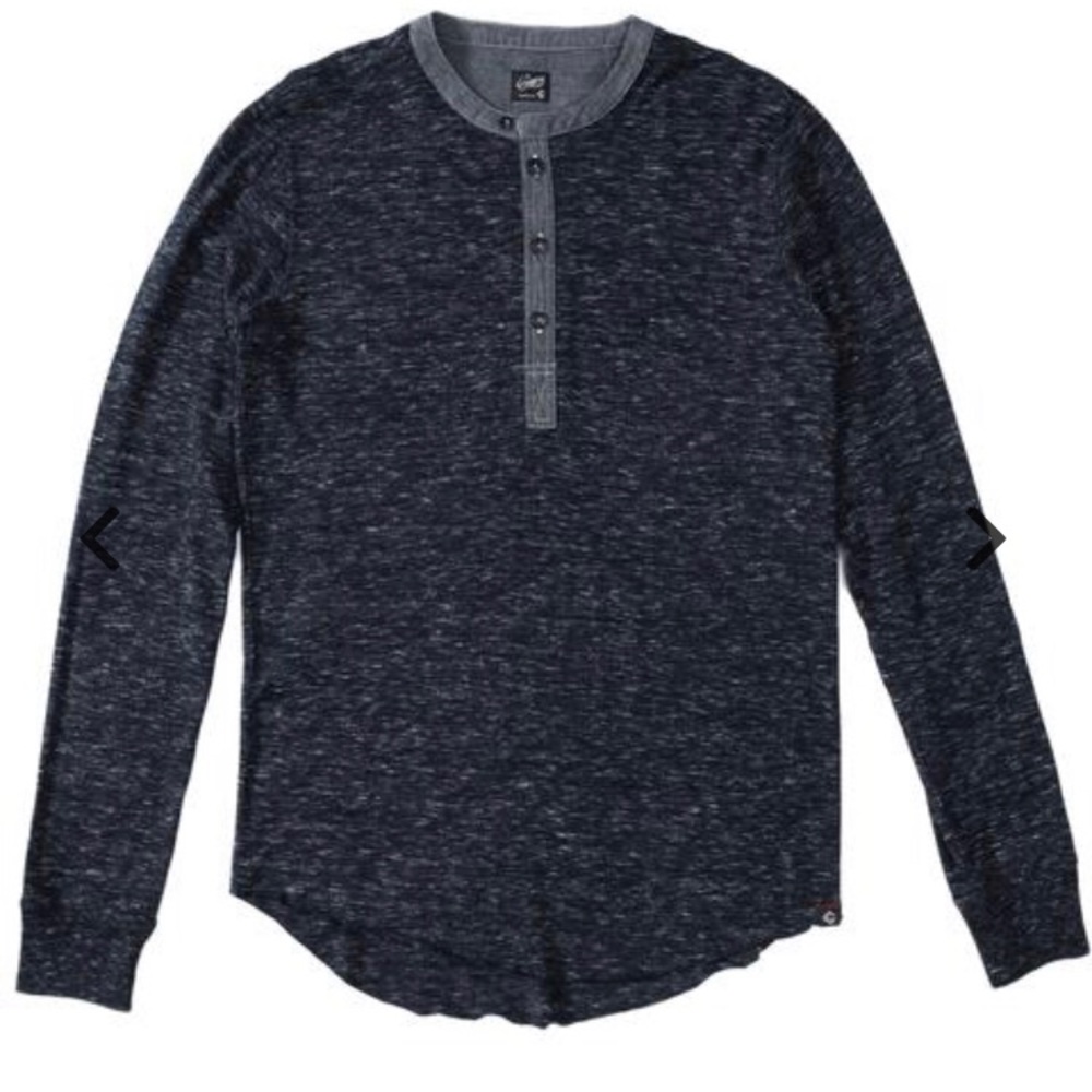 Grayers Men’s Dark Blue Henley